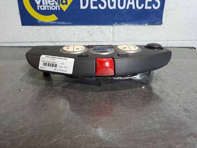 Recambio de mando climatizador para nissan micra (k12e)  | 0.02 - ...  | 0.02 - ... referencia OEM IAM 27500BC500  
