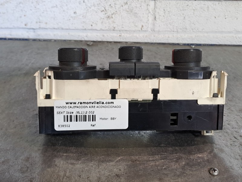 Recambio de mando calefaccion aire acondicionado para seat ibiza (6l1) 1.4 16v referencia OEM IAM   