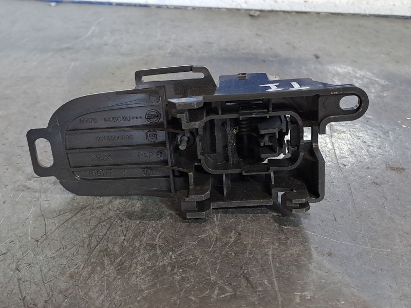 Recambio de maneta interior trasera derecha para nissan micra (k12e)  | 0.02 - ...  | 0.02 - ... referencia OEM IAM   