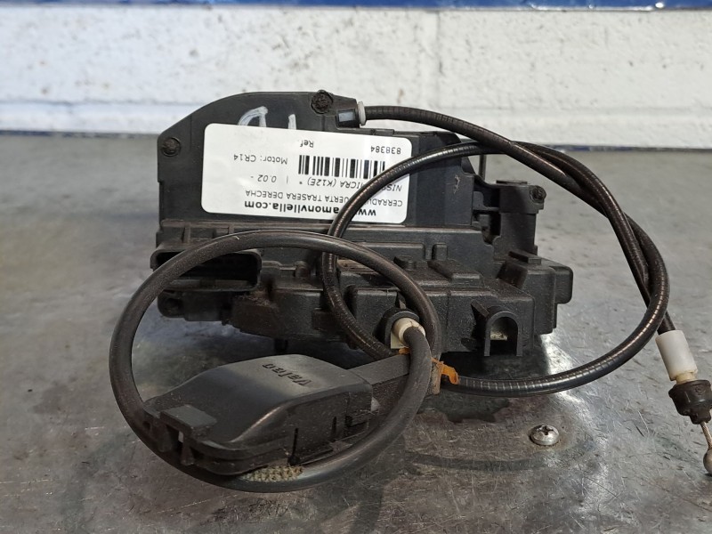 Recambio de cerradura puerta trasera derecha para nissan micra (k12e)  | 0.02 - ...  | 0.02 - ... referencia OEM IAM   