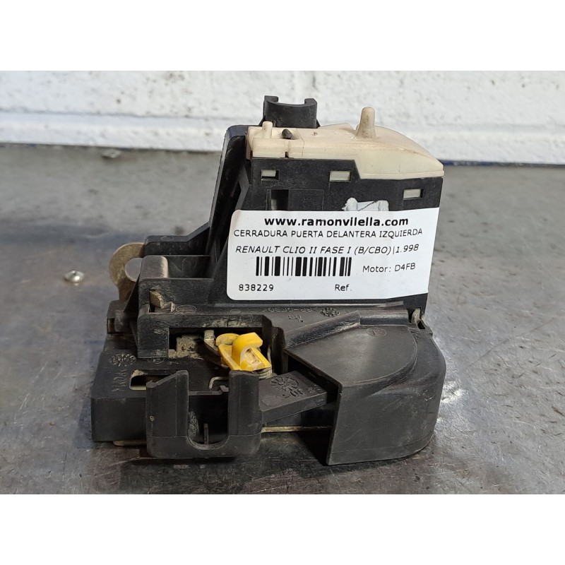 Recambio de cerradura puerta delantera izquierda para renault clio ii fase i (b/cbo) 1.2 referencia OEM IAM   