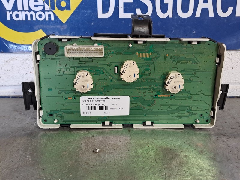 Recambio de cuadro instrumentos para nissan micra (k12e)  | 0.02 - ...  | 0.02 - ... referencia OEM IAM   