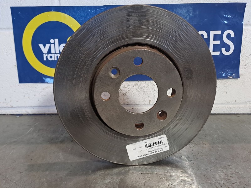 Recambio de disco freno delantero para nissan micra (k12e)  | 0.02 - ...  | 0.02 - ... referencia OEM IAM   