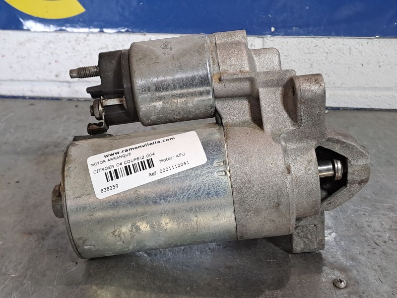 Recambio de motor arranque para citroen c4 coupe 1.4 16v referencia OEM IAM 0001112041 9647982880 