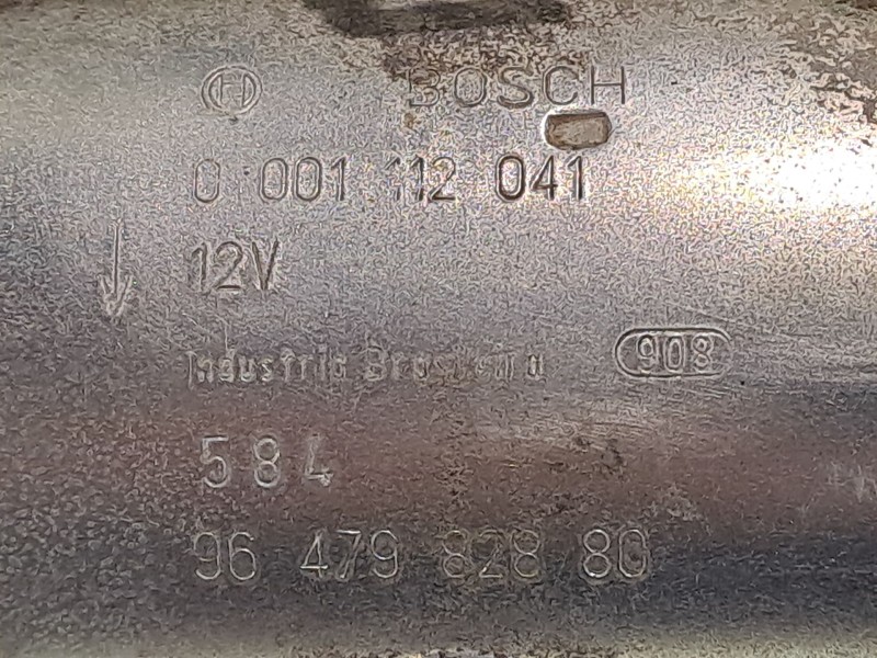 Recambio de motor arranque para citroen c4 coupe 1.4 16v referencia OEM IAM 0001112041 9647982880 