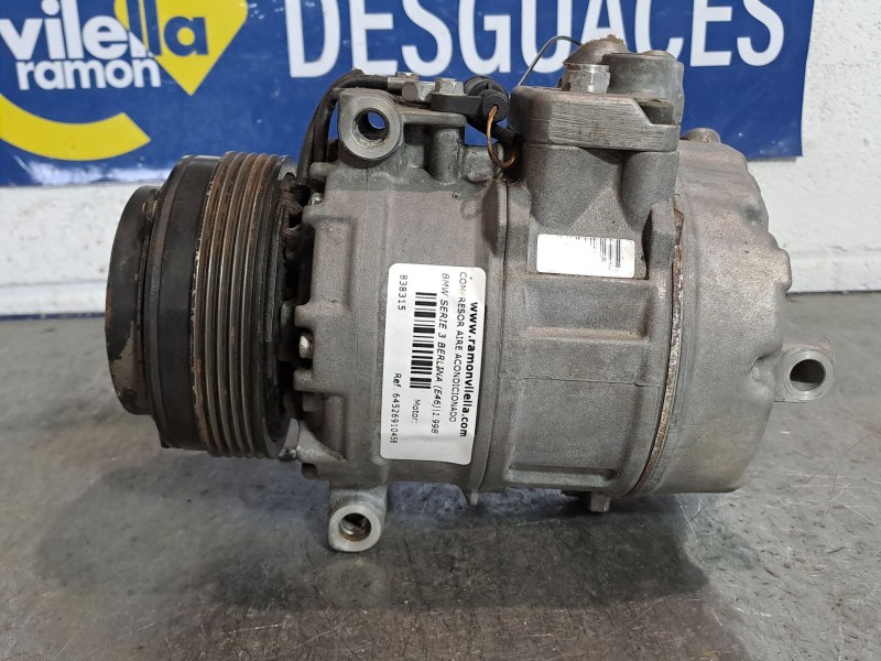Recambio de compresor aire acondicionado para bmw serie 3 berlina (e46) referencia OEM IAM 64526910458  
