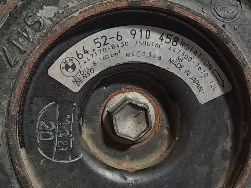 Recambio de compresor aire acondicionado para bmw serie 3 berlina (e46) referencia OEM IAM 64526910458  