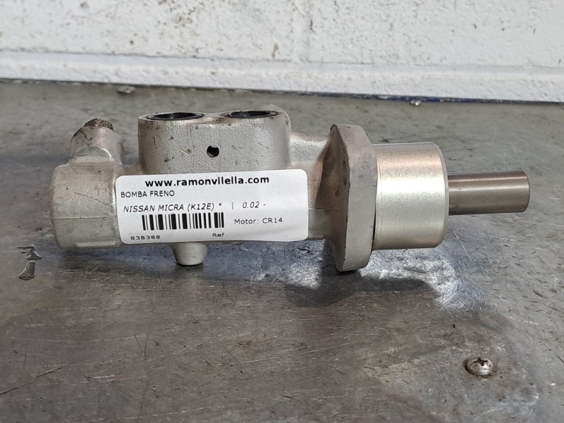 Recambio de bomba freno para nissan micra (k12e)  | 0.02 - ...  | 0.02 - ... referencia OEM IAM   