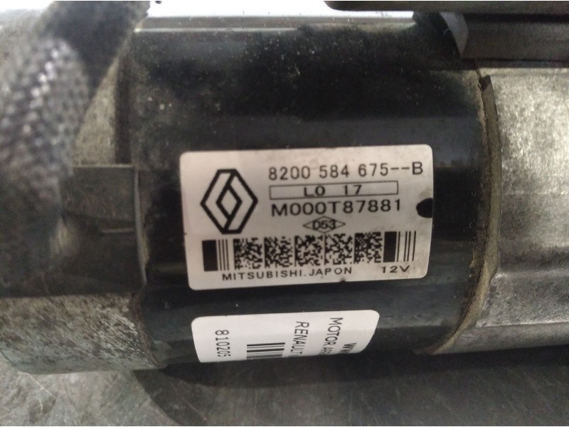 Recambio de motor arranque para renault kangoo authentique referencia OEM IAM M000T87881   Recambio de motor arranque para renault kangoo authentique referencia OEM IAM M000T87881