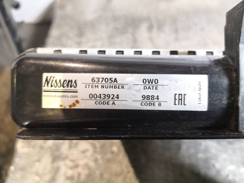 Recambio de radiador agua para peugeot 406 berlina (s1/s2) 2.0 referencia OEM IAM NISSENS00439249884  