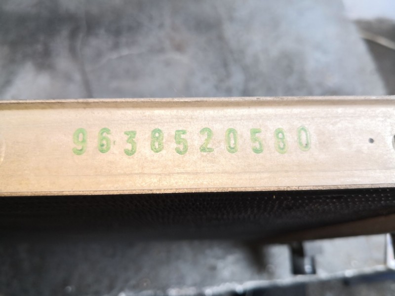 Recambio de radiador agua para citroen c3 1.4 hdi exclusive referencia OEM IAM 9638520580  