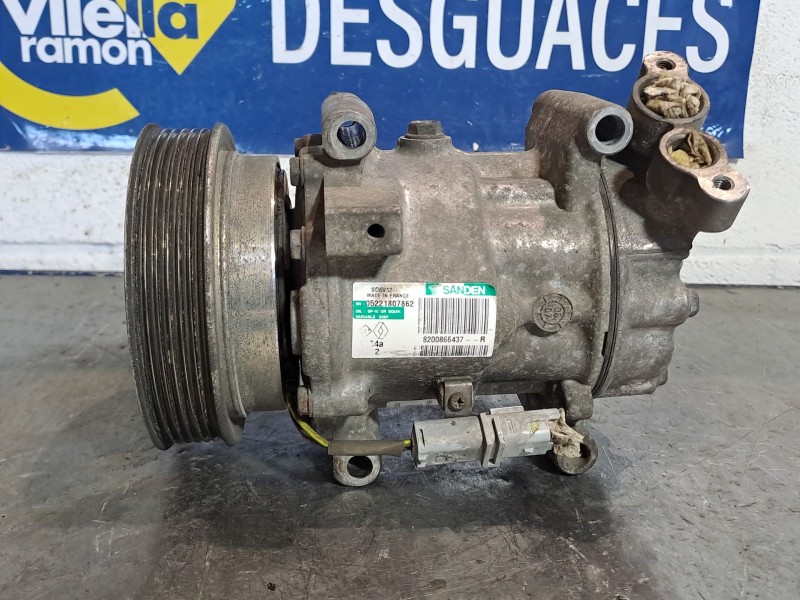 Recambio de compresor aire acondicionado para renault modus referencia OEM IAM 8200866437R  