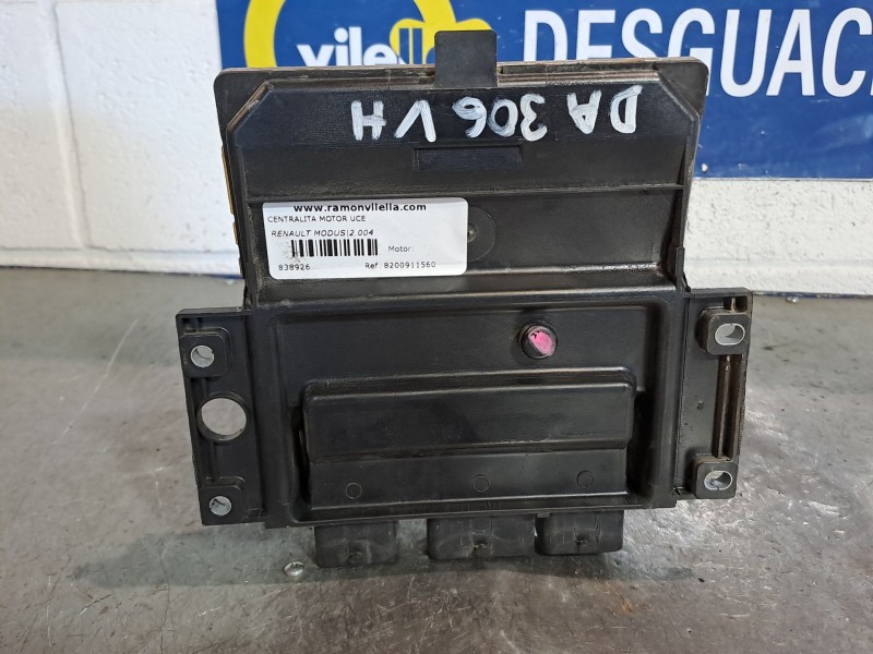 Recambio de centralita motor uce para renault modus referencia OEM IAM 8200911560  