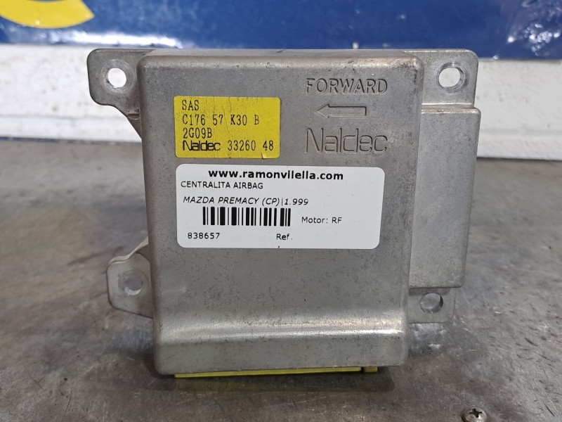 Recambio de centralita airbag para mazda premacy (cp) referencia OEM IAM C17657K30B 3326048 