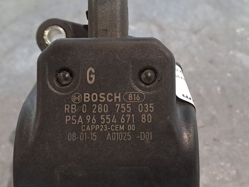 Recambio de potenciometro pedal para citroen berlingo 1.6 hdi 75 sx multispace referencia OEM IAM 0280755035 9655467180 
