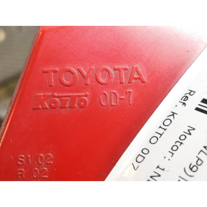 Recambio de piloto trasero derecho para toyota yaris (ksp9/scp9/nlp9) 1.4 turbodiesel cat referencia OEM IAM KOITO0D7  