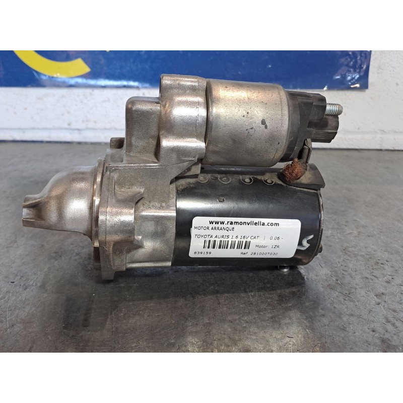 Recambio de motor arranque para toyota auris 1.6 16v cat | 0.06 - ... 1.6 16v cat | 0.06 - ... referencia OEM IAM 281000T030 000