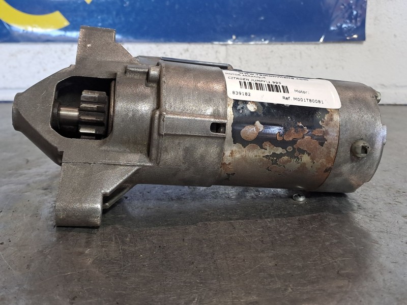 Recambio de motor arranque para citroen jumpy 1.9 diesel referencia OEM IAM M001T80081  