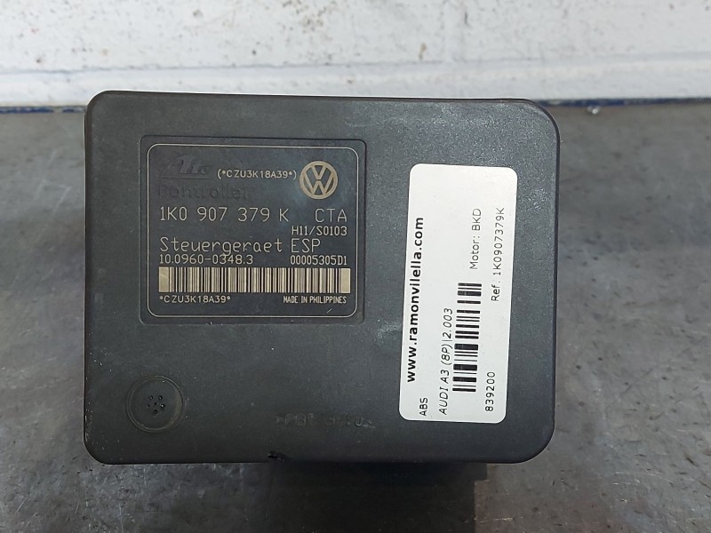 Recambio de abs para audi a3 (8p) 2.0 tdi ambiente referencia OEM IAM 1K0907379K  