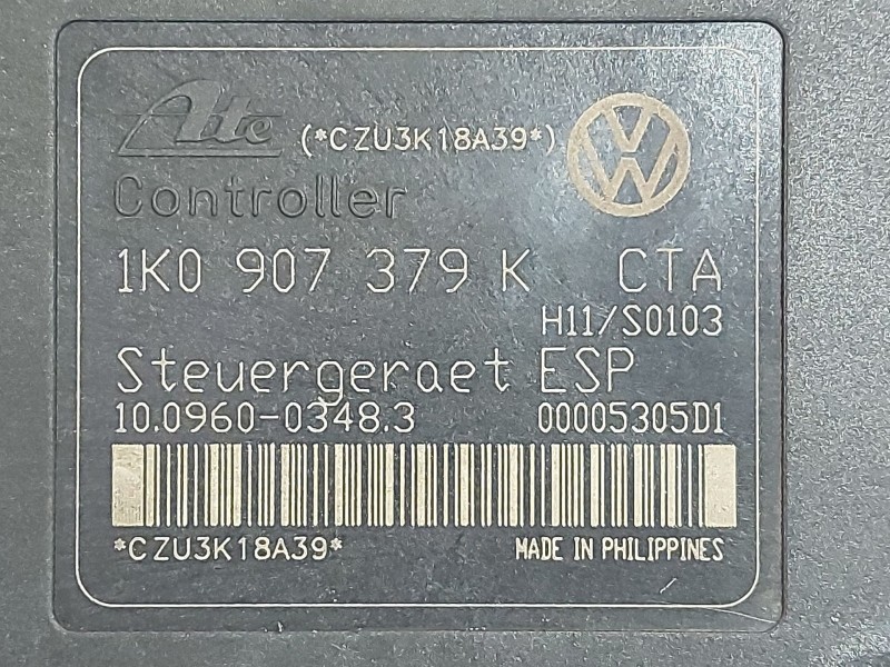 Recambio de abs para audi a3 (8p) 2.0 tdi ambiente referencia OEM IAM 1K0907379K  