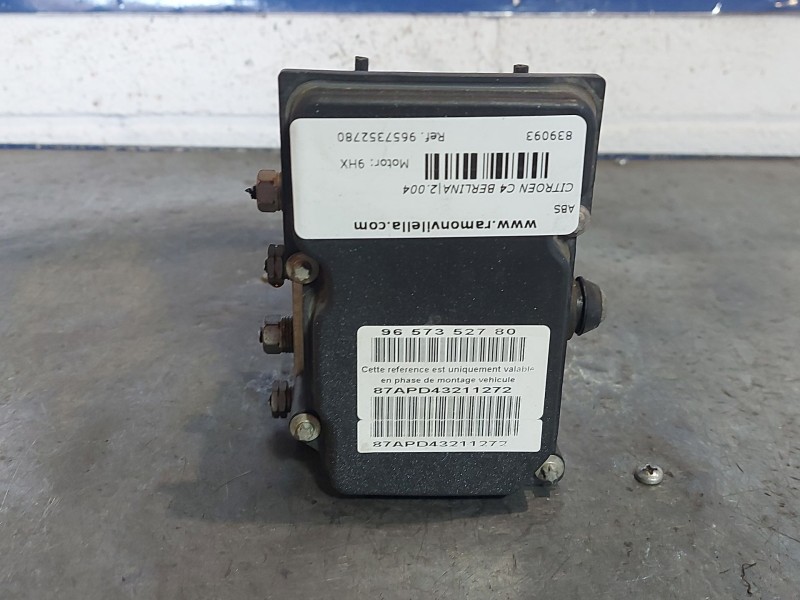 Recambio de abs para citroen c4 berlina 1.6 16v hdi referencia OEM IAM 9657352780  