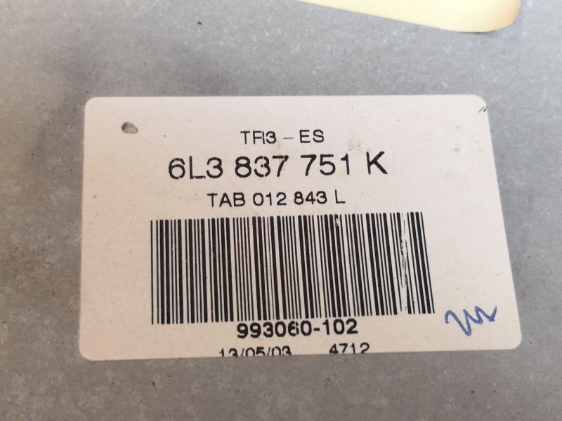 Recambio de elevalunas delantero izquierdo para seat ibiza (6l1) 1.4 16v referencia OEM IAM   