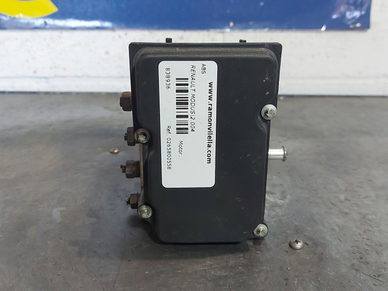 Recambio de abs para renault modus referencia OEM IAM 0265800558  