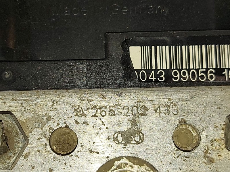 Recambio de abs para mercedes clase a (w168) 1.4 cat referencia OEM IAM A0034317412  