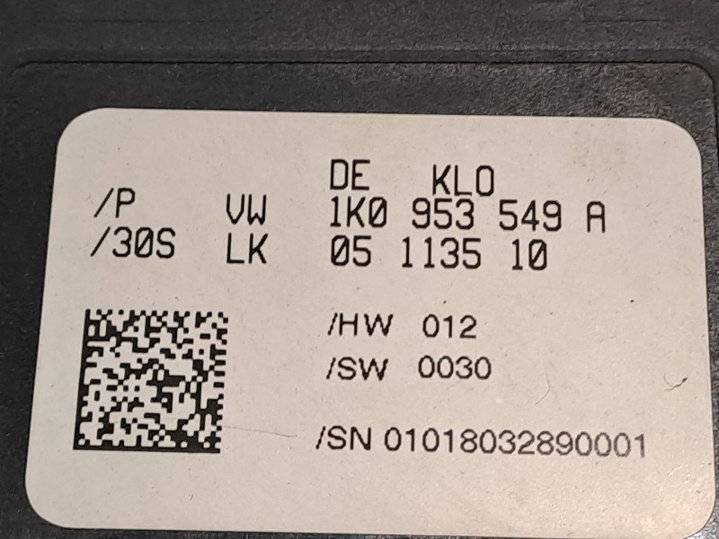 Recambio de centralita luces para audi a3 (8p) 2.0 tdi ambiente referencia OEM IAM 1K0953549R  