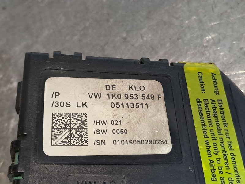 Recambio de centralita luces para volkswagen caddy ka/kb (2k)  | 0.04 - ...  | 0.04 - ... referencia OEM IAM 1K0953549F  