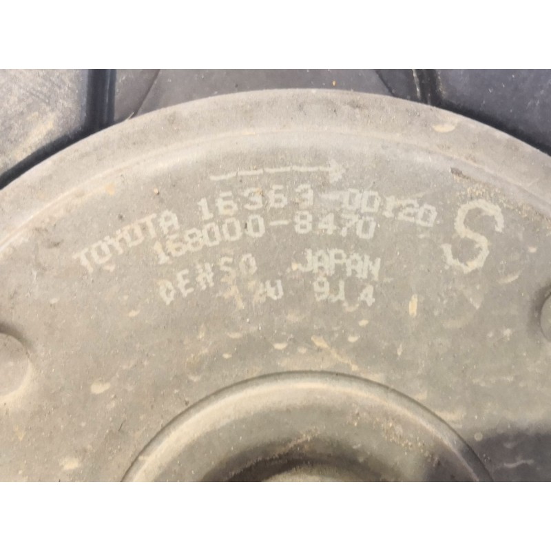 Recambio de electroventilador para toyota auris 1.6 16v cat | 0.06 - ... 1.6 16v cat | 0.06 - ... referencia OEM IAM   