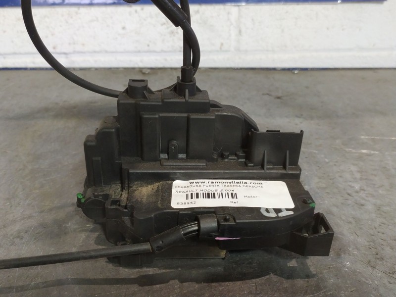 Recambio de cerradura puerta trasera derecha para renault modus referencia OEM IAM   