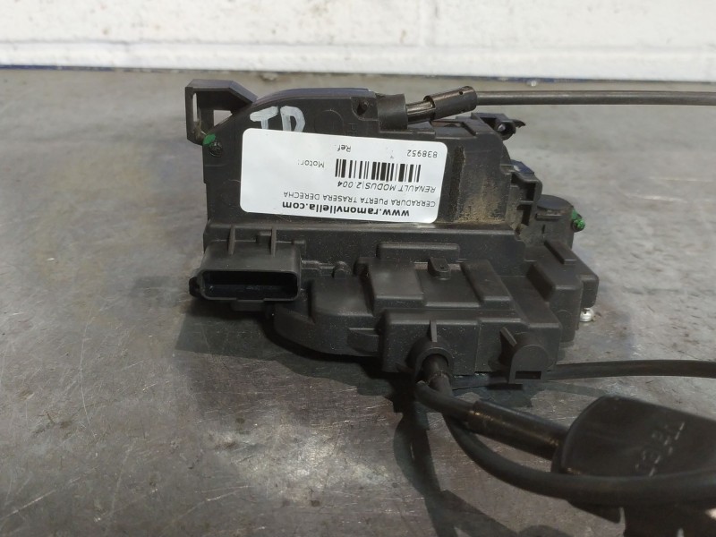Recambio de cerradura puerta trasera derecha para renault modus referencia OEM IAM   