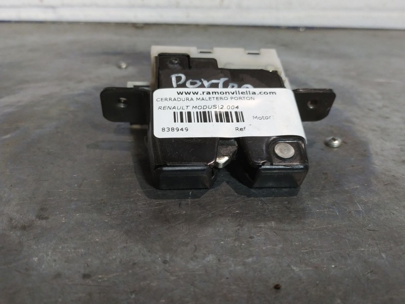 Recambio de cerradura maletero porton para renault modus referencia OEM IAM   