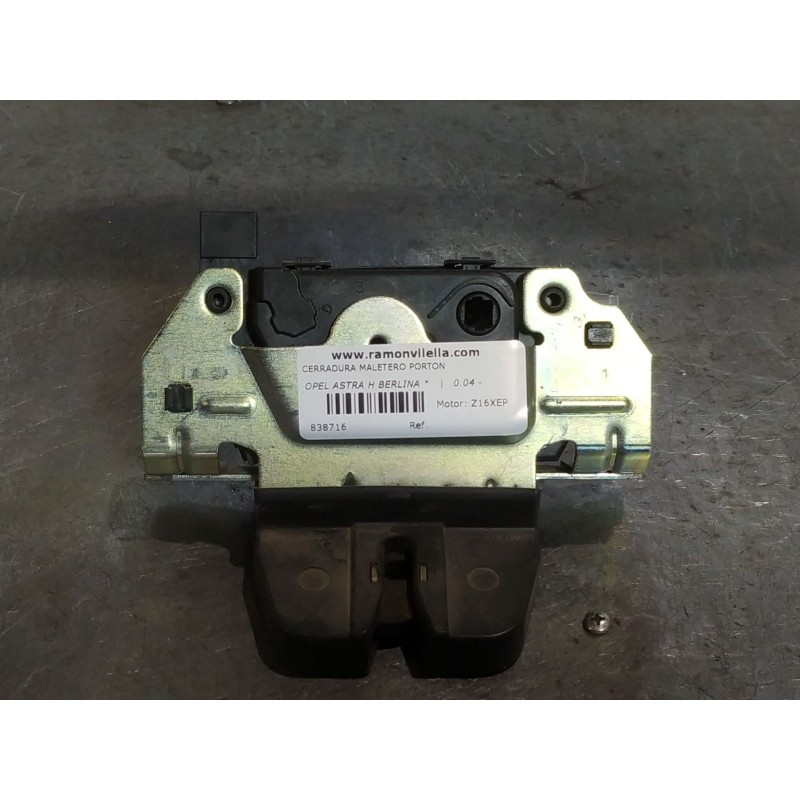Recambio de cerradura maletero porton para opel astra h berlina  | 0.04 - 0.07  | 0.04 - 0.07 referencia OEM IAM   