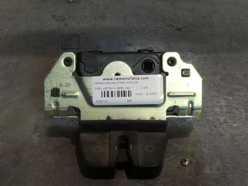 Recambio de cerradura maletero porton para opel astra h berlina  | 0.04 - 0.07  | 0.04 - 0.07 referencia OEM IAM   