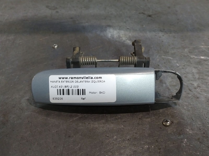 Recambio de maneta exterior delantera izquierda para audi a3 (8p) 2.0 tdi ambiente referencia OEM IAM   