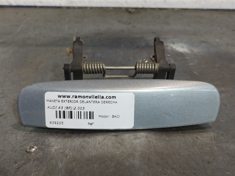 Recambio de maneta exterior delantera derecha para audi a3 (8p) 2.0 tdi ambiente referencia OEM IAM   