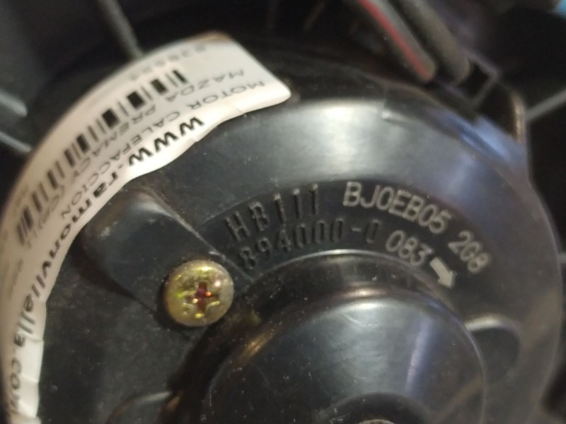 Recambio de motor calefaccion para mazda premacy (cp) referencia OEM IAM 8940000  