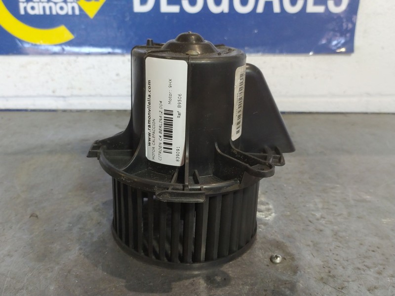 Recambio de motor calefaccion para citroen c4 berlina 1.6 16v hdi referencia OEM IAM B9506  