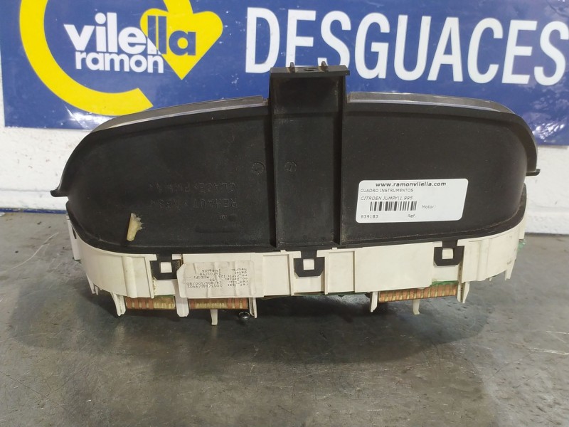 Recambio de cuadro instrumentos para citroen jumpy 1.9 diesel referencia OEM IAM 09036419901  