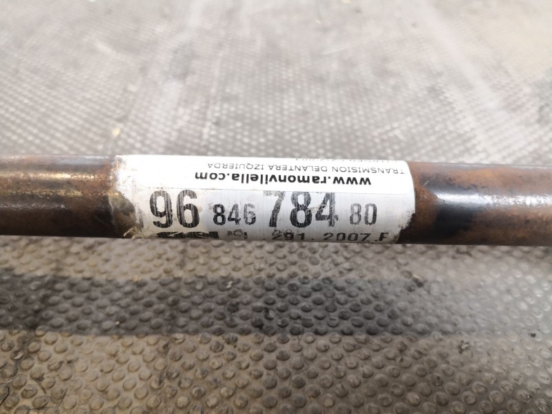 Recambio de transmision delantera izquierda para citroen c2 1.4 hdi referencia OEM IAM 9684678480  