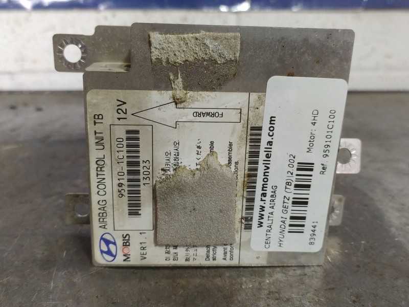 Recambio de centralita airbag para hyundai getz (tb) 1.1 12v cat referencia OEM IAM 959101C100  