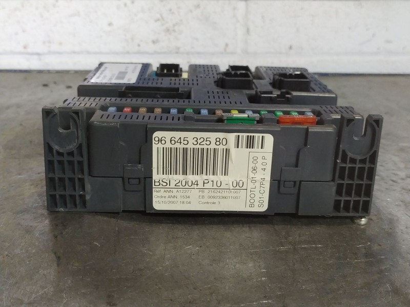 Recambio de centralita bsi para citroen c2 1.4 hdi referencia OEM IAM BSI2004P1000 9664532580 