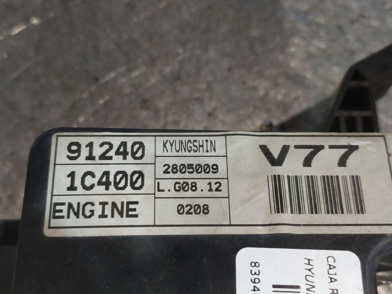 Recambio de caja reles fusibles para hyundai getz (tb) 1.1 12v cat referencia OEM IAM   