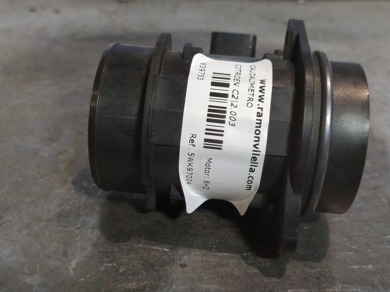 Recambio de caudalimetro para citroen c2 1.4 hdi referencia OEM IAM 5WK97004  