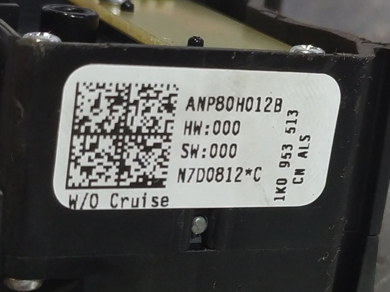 Recambio de mando intermitentes para volkswagen caddy ka/kb (2k)  | 0.04 - ...  | 0.04 - ... referencia OEM IAM 1K0953513  