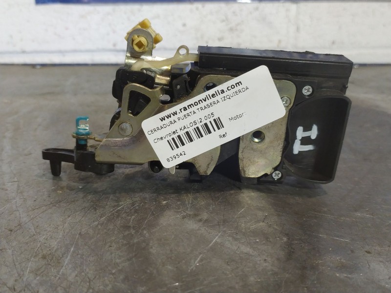Recambio de cerradura puerta trasera izquierda para chevrolet kalos referencia OEM IAM   