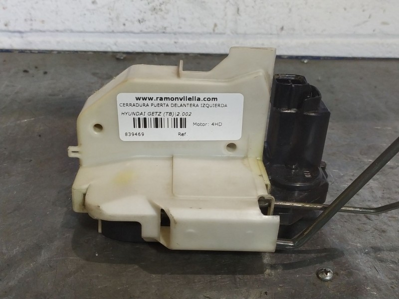 Recambio de cerradura puerta delantera izquierda para hyundai getz (tb) 1.1 12v cat referencia OEM IAM   