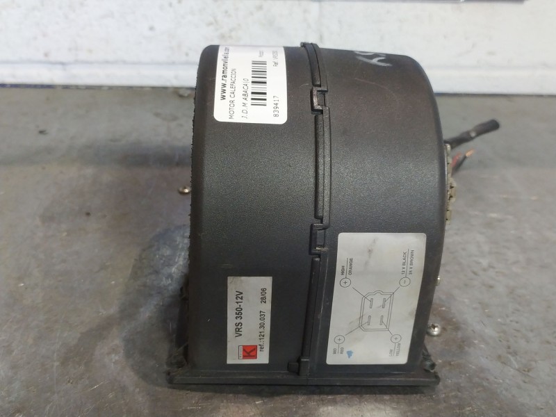 Recambio de motor calefaccion para j.d.m abaca referencia OEM IAM VRS350   Recambio de motor calefaccion para j.d.m abaca referencia OEM IAM VRS350